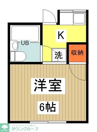 コーポ二葉5号の物件間取画像